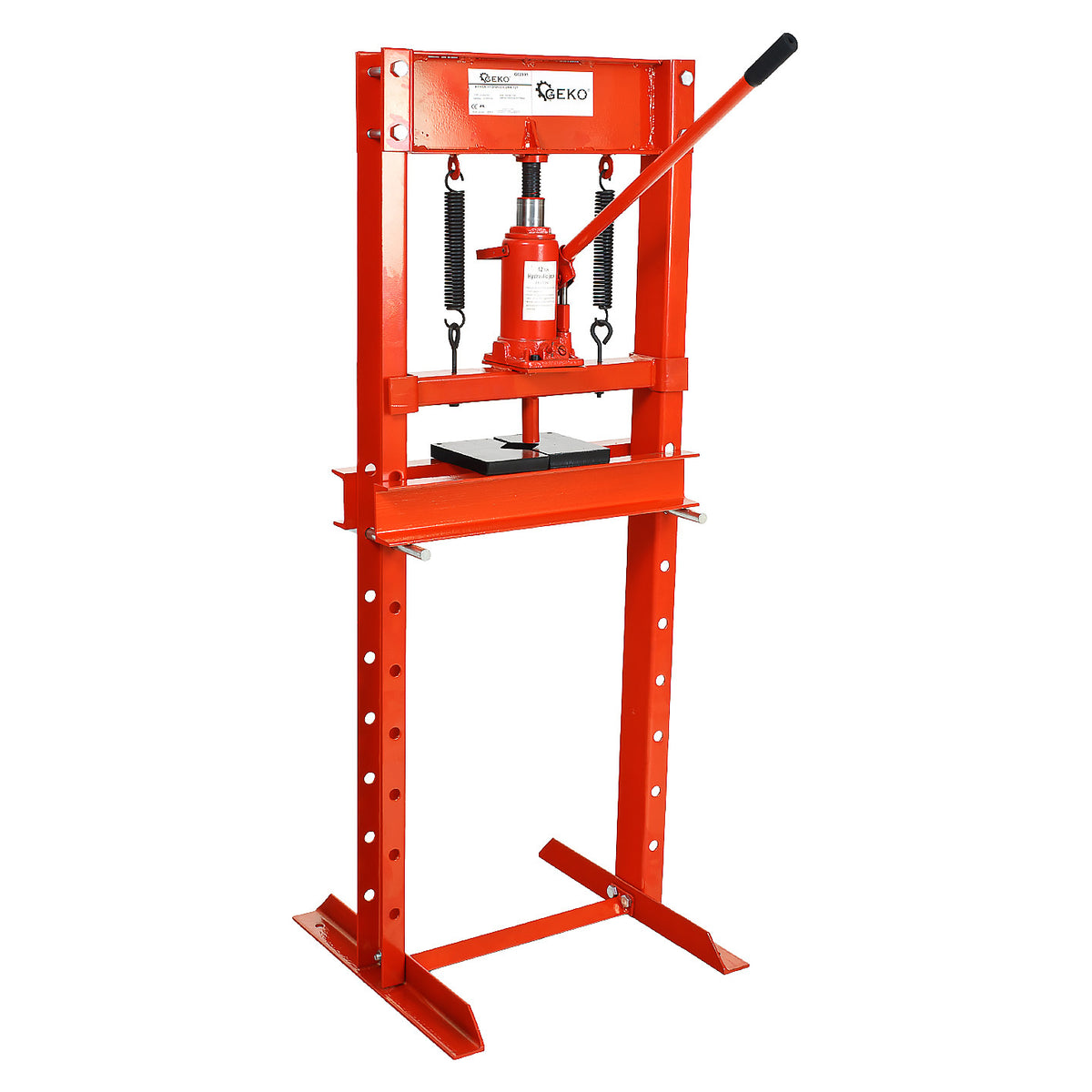 12 Ton Shop Press Hydraulic Ram | Heavy Duty Steel | TOOLCHIEF Worksho ...