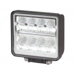 5" Square LED Vehicle Floodlight - 16x 1.5W Osram LED's - 2272 Lumen