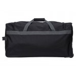 Large 80L Travel Sports Duffle Bag with Side Pockets & Wheels