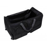 Large 80L Travel Sports Duffle Bag with Side Pockets & Wheels