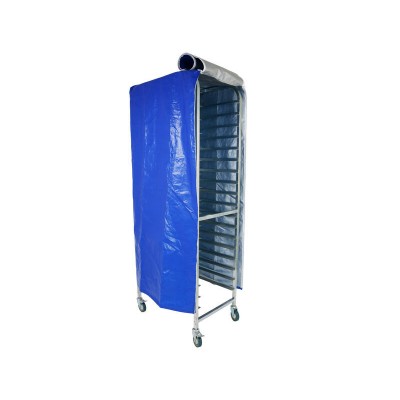 Commercial Bakers Rack Cover - Fits Our 16" - 18" 1.97m Racks - BLUE