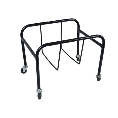 Supermarket Shopping Basket Mobile Trolley Stand