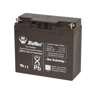 12V 18Ah 20Hr Sealed Lead Acid Battery (SLA)
