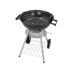 Charcoal BBQ Grill - Portable Kettle Barbeque - 42cm Dome Lid Barbecue