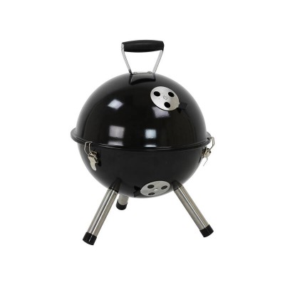 Portable Charcoal BBQ Grill - Kettle Barbeque - 32cm Dome Lid Barbecue