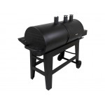 Char-Griller 3 Burner Gas / Dual Charcoal BBQ - Barrel Barbeque - Barbecue Grill