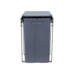 30L Pull Out Kitchen Waste Bin with 2 Compartments