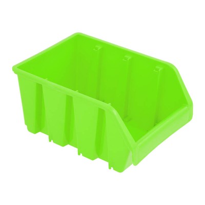 Plastic Stacker Bin Workshop Storage Bins 170x230x120 Green