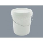 Plastic Bucket with Lid Poly Pail 20L