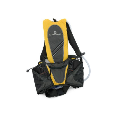 Transformer Hydration Backpacks 1L Padded Back - Black & Yellow