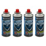 Premium ISO Butane Gas Cartridges 220g x4 Pack