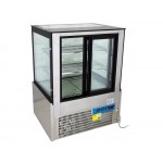 0.9m Commercial Chilled Food Display Cabinet, 3 Tier Refrigerator Fridge Chiller