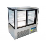 1.2m Commercial Chilled Food Display Cabinet, 3 Tier Refrigerator Fridge Chiller