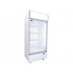660L Commercial Upright Display Fridge, Glass Door Refrigerator Chilled Cooler
