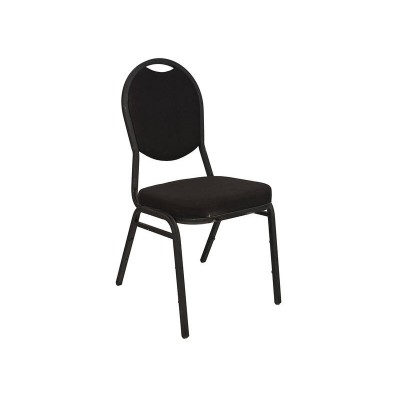 Chair Padded Banquet Conference Chairs - Black