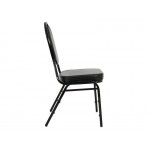 Chair Padded Banquet Conference Chairs - Black VINYL