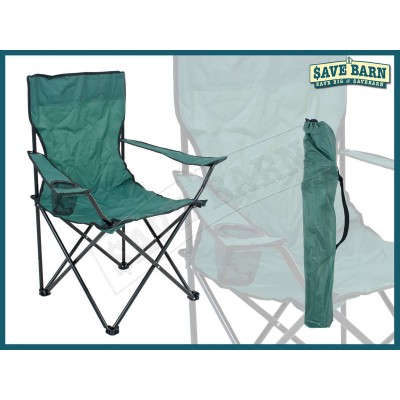 Folding Camping Chair - GREEN
