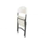 Heavy Duty Indoor / Outdoor Folding Chair White