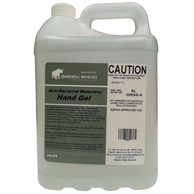 5L Hand Sanitiser Waterless Antibacterial Gel 60% Alcohol Base, Dispenser Refill