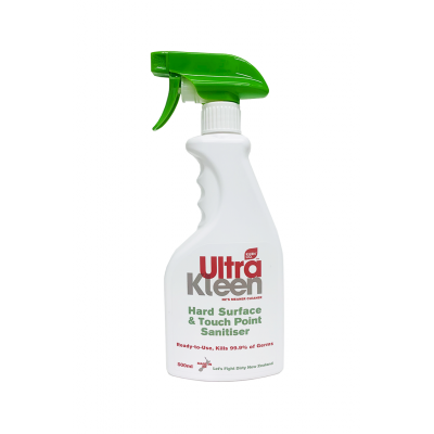 500ml Ultra Kleen Hard Surface & Touch Point Sanitiser Spray