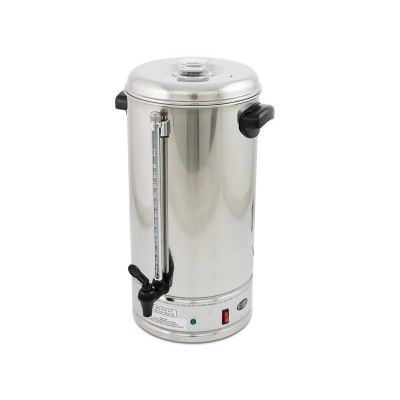 15L Tea Coffee Percolator Urn | 1.25kW Commercial Stainless Steel Hot Water Urns