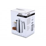 6 Cup Coffee Plunger - 800ml | Stainless Steel Twin Wall Pot | AVANTI Kitchen