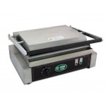 Single Panini Press 2.1kW - Commercial Toasted Sandwich Maker - Flat Top Grill