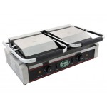 Double Panini Press 3.6kW - Commercial Toasted Sandwich Maker - Flat Top Grill