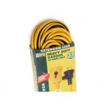 Heavy Duty Extension Cord with Clamping Socket 25M