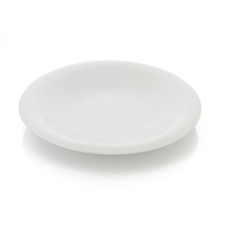 Large Serving Platter Round White Porcelain 34cm