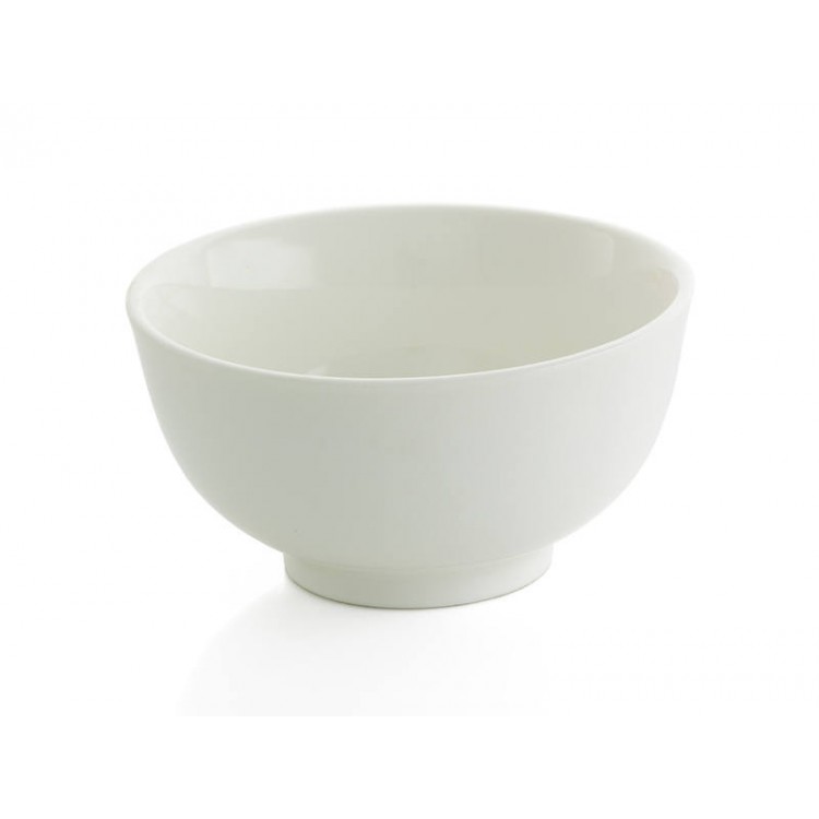 Round Rice Bowl 140mm White China Porcelain Crockery 140mm