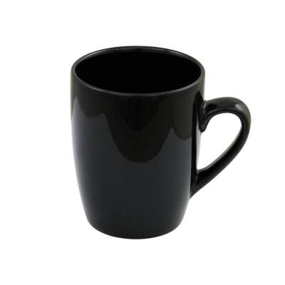 400ml Porcelain Ceramic Coffee Mug Cup - Black