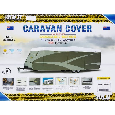 6.1m Caravan Cover 18' - 20' | All Climate 4 Layer | ADCO Motorhome + RV Covers
