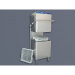 Commercial Dishwasher 5.4kW (25A) Pass Through Hood  - Glass & Dish Washer