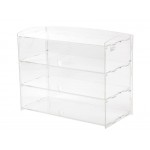 3-Tier Cake & Bakery Display Cabinet - Food Grade Clear Acrylic 51cm