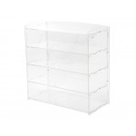 4-Tier Cake & Bakery Display Cabinet - Food Grade Clear Acrylic 51cm