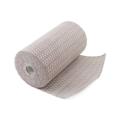 Cleaning Wipes - Roll of 85x Heavy Duty Perforated Cloths - Brown