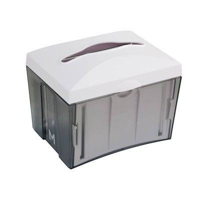 Tabletop Napkin Dispenser - 500 Sheet Capacity - White