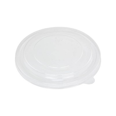 Clear Plastic Lids for 750ml Round Paper Card Bowls x50