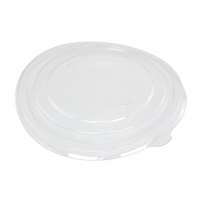 Clear Plastic Lids for 1090ml Round Paper Card Bowls x50