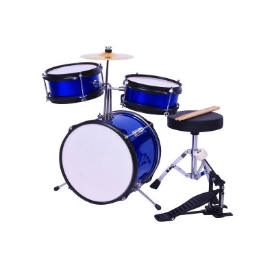 Kids Drum Kit Set with Stool - Drums Playset *RRP $230.00