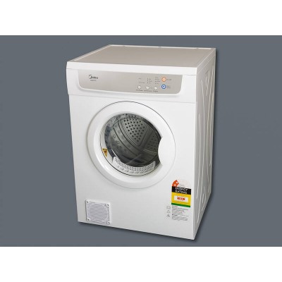 7kg Vented Tumble Dryer - 4 Programs - White MIDEA