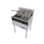 30L Deep Fryer 415V / 17kW Electric - Commercial Kitchen Single Vat + 3 Baskets