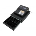 Electronic Cash Register Till with Large Cash Drawer & Thermal Printer