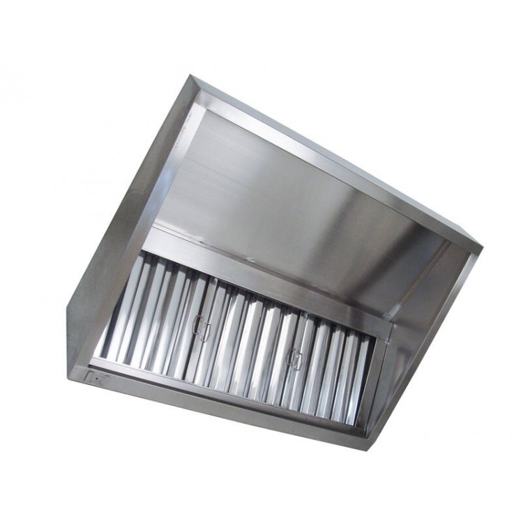 1.5m Stainless Steel Extraction Hood / Commercial Kitchen Extractor