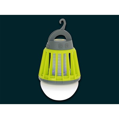 Mosquito Zapper Lantern with 180 Lumen LED Light & Rechargeable Battery