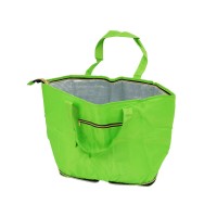 19L Insulated Folding Cooler Bag - Lime Green