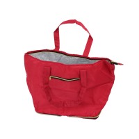 19L Insulated Folding Cooler Bag - Red