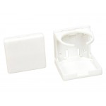 Folding Mug Cup Can Holder - WHITE