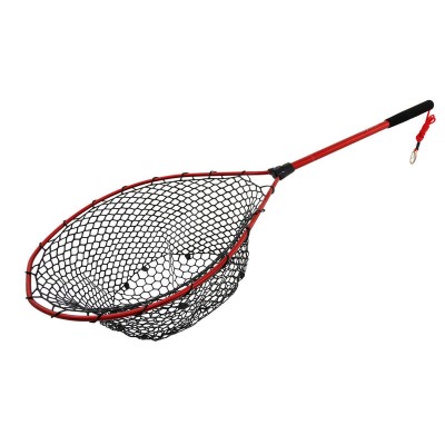 Landing Net CATCH & RELEASE Fishing Nets w/ Rope and Clip